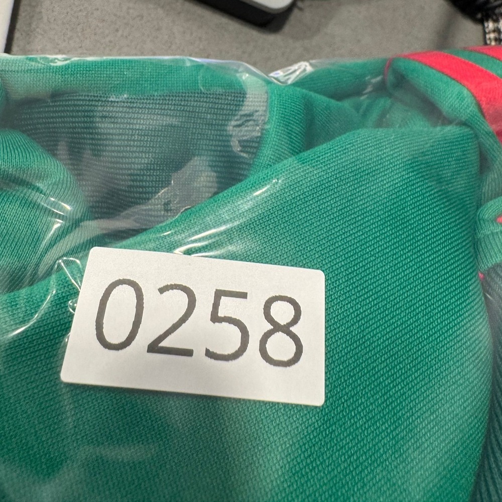 Adidas Mexico Track Jacket Soccer National Team FMF Large Green Red Excellent - Picture 11 of 11